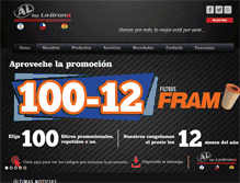 Tablet Screenshot of antoniolabruna.com.ar